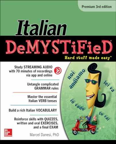 Italian Demystified, Premium 3rd - Paperback, by Danesi Marcel - Very Good h