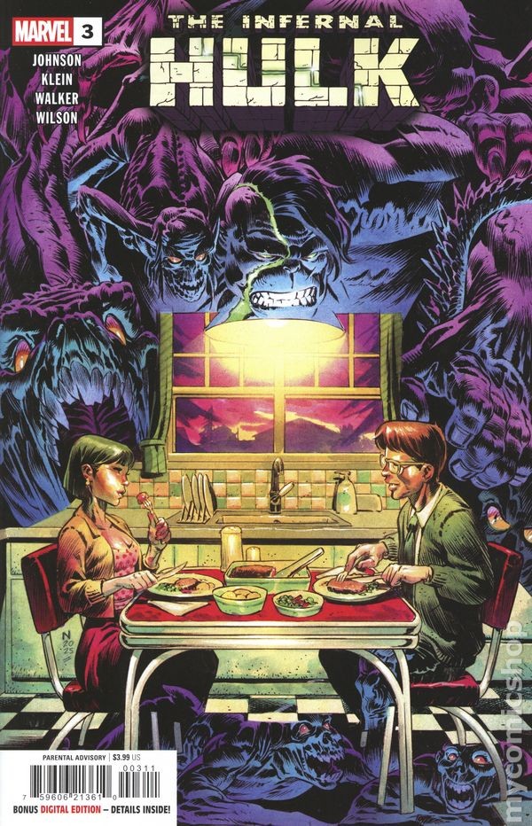 Infernal Hulk #3A NM 2026 Stock Image