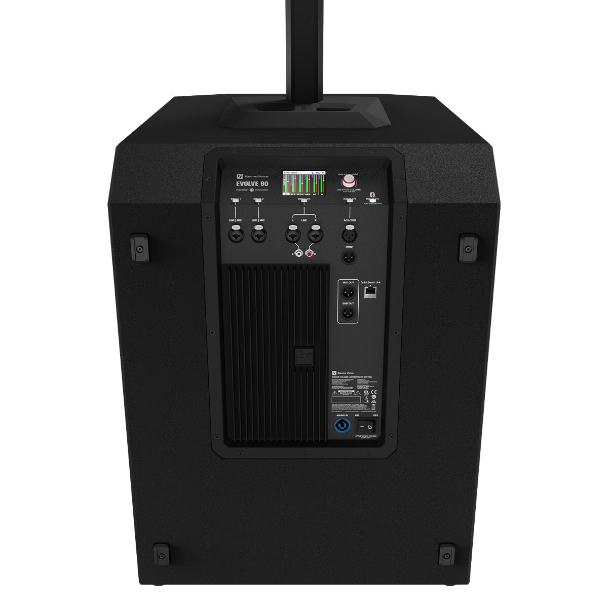 Electro-Voice EVOLVE 90 Portable Column Array Loudspeaker Systems Black Pair