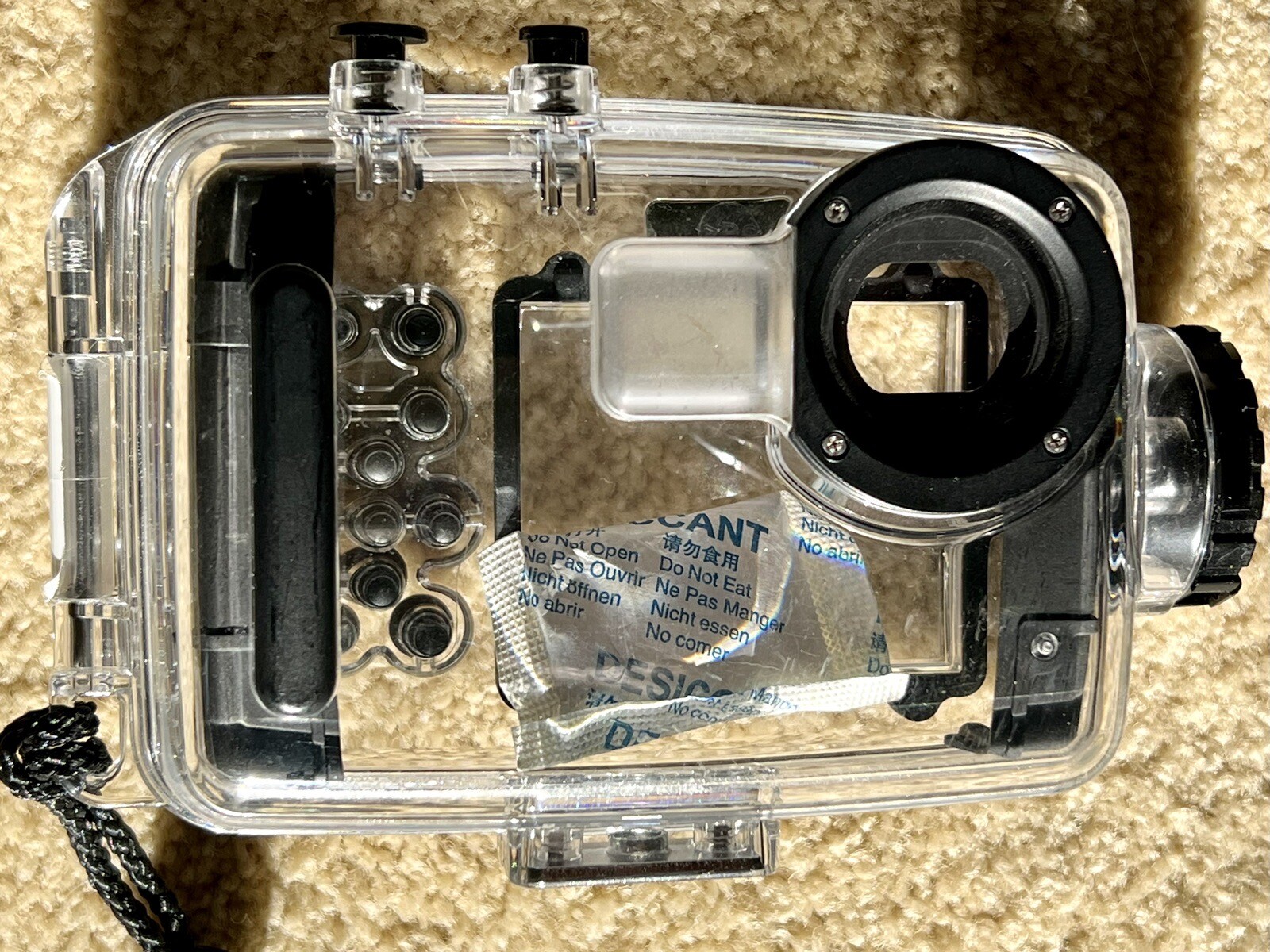 INTOVA Waterproof Case for SP8 camera never Used Excellent Condition.