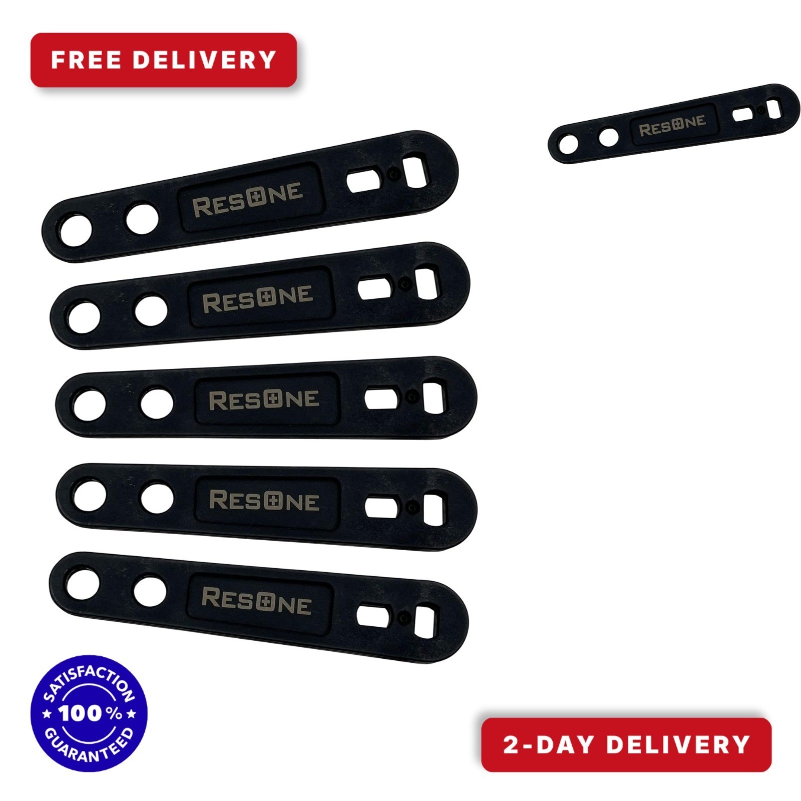 ResOne Oxygen Cylinder Wrench Set for CGA-870 Valves - 5 Pack