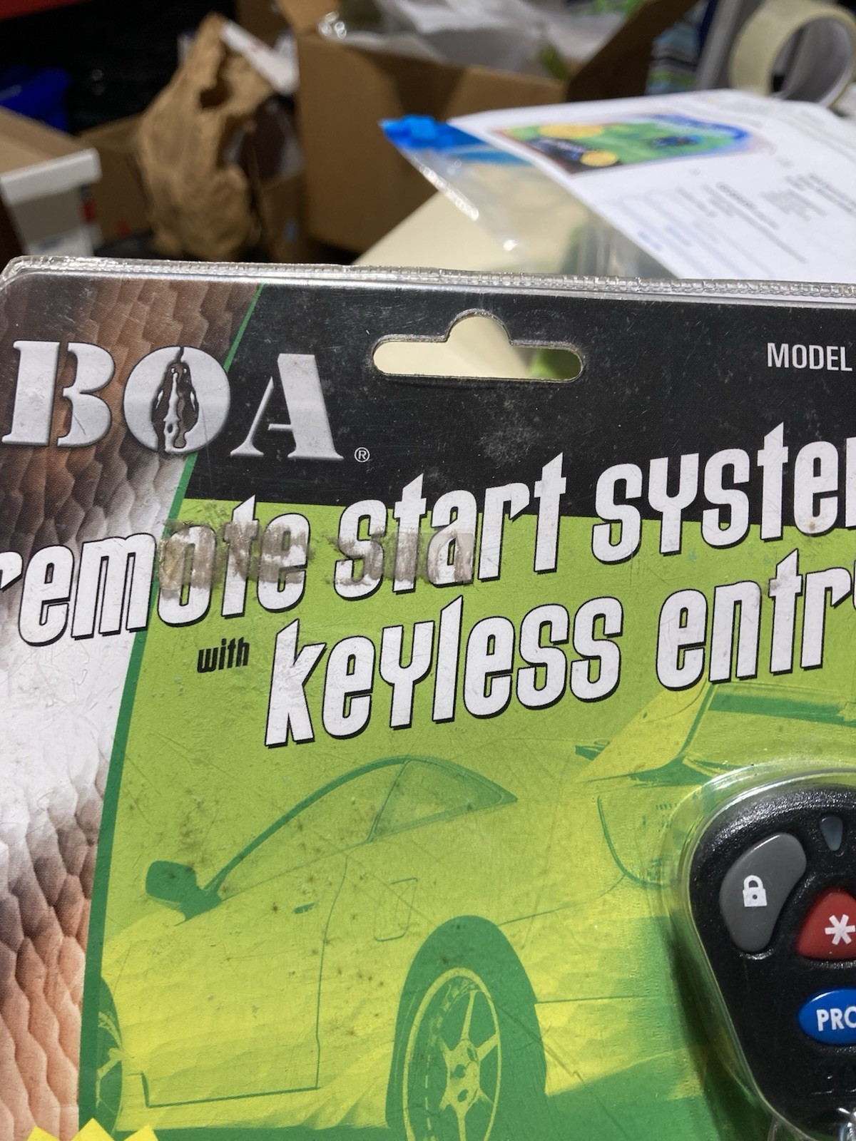 BOA Vehicle Remote Start System Kit DIY Keyless Entry Model 265B NEW SEALED