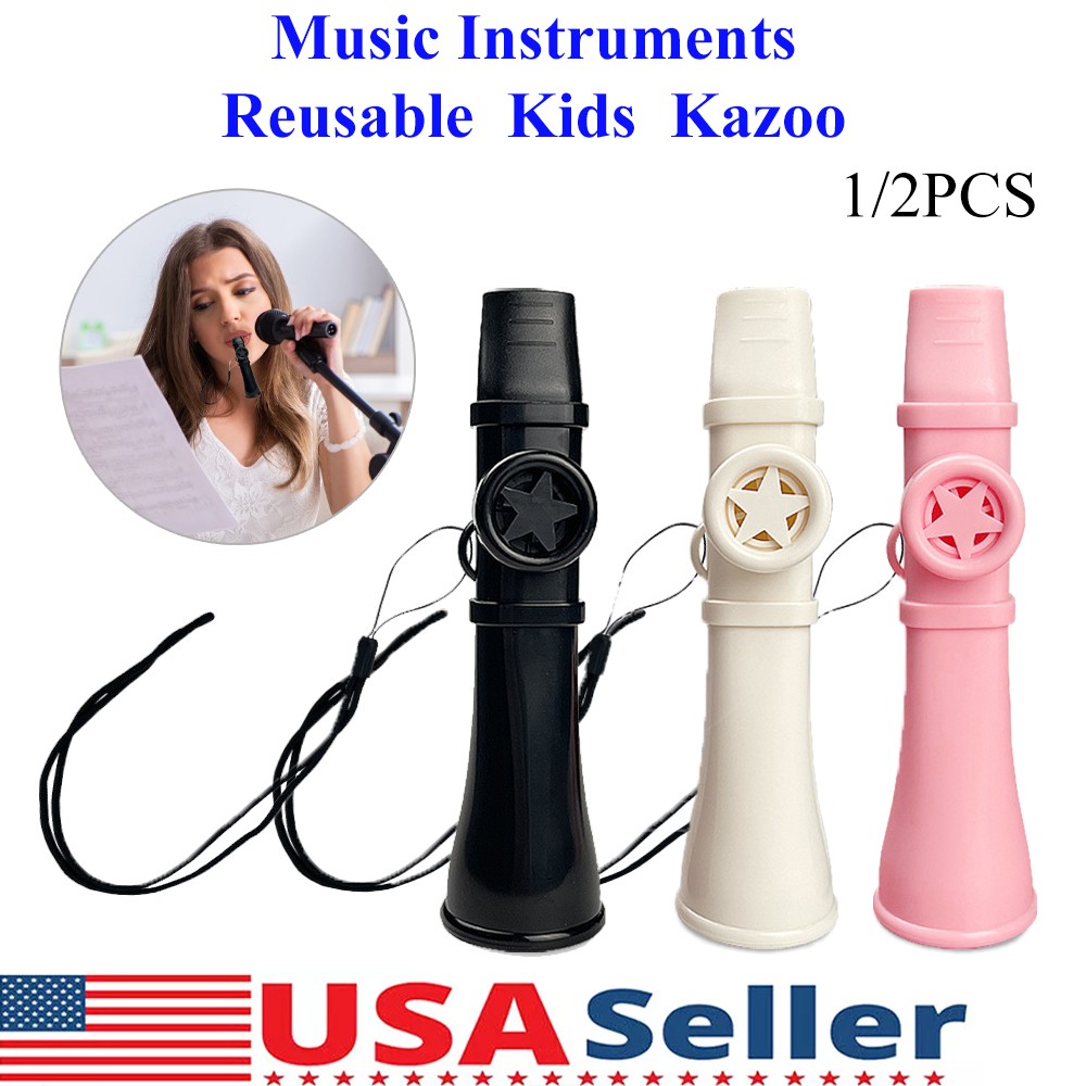 Kazoo - Easy To Play Kazoo For Adults Kids Professional Musical Lovers Toy 1/2PC