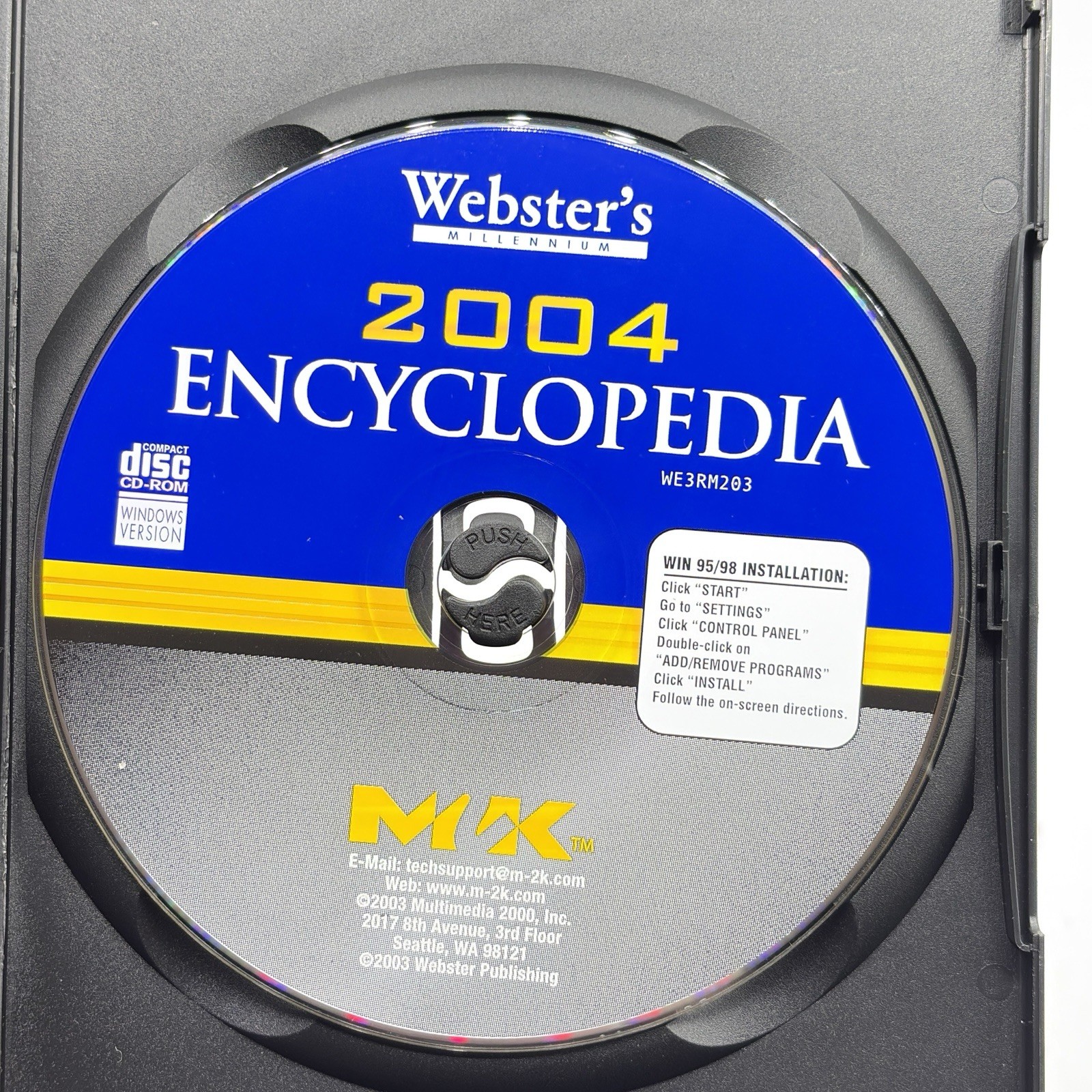 Webster's The Complete Multimedia Reference Library - 4 CD (2004)