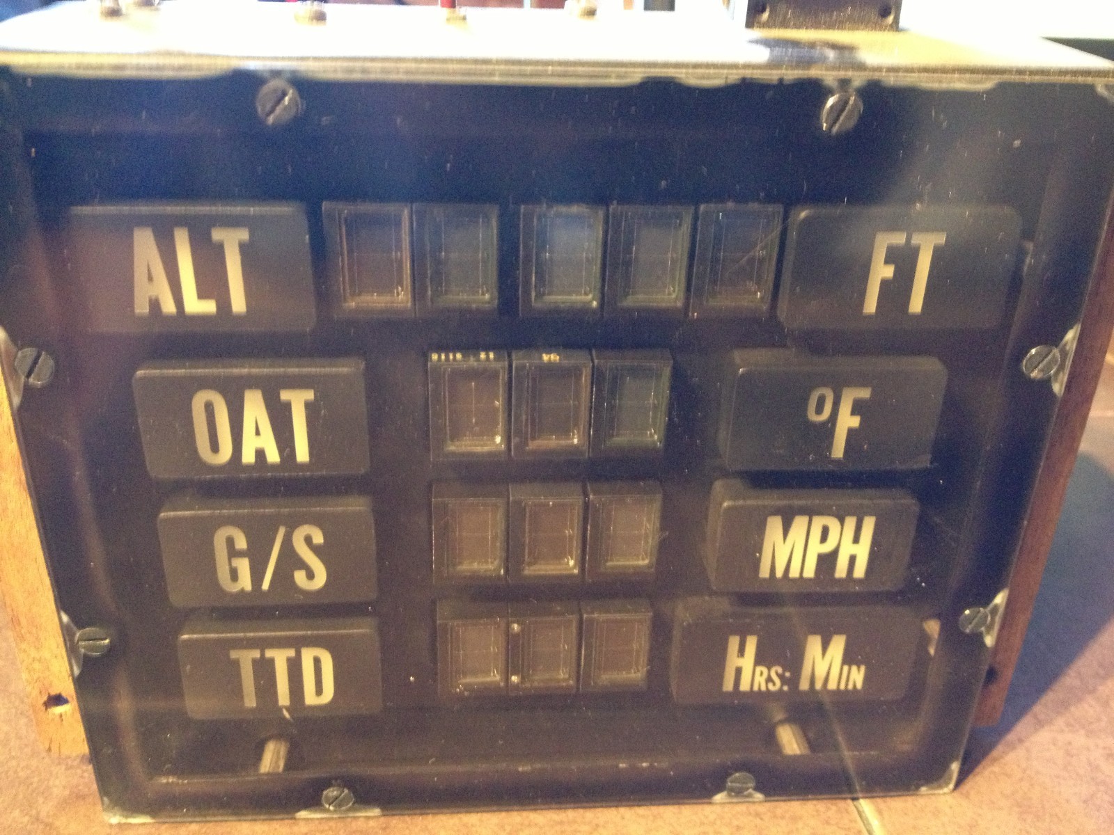 IDC Cabin Display Panel,  pn 29816-101, tn 999