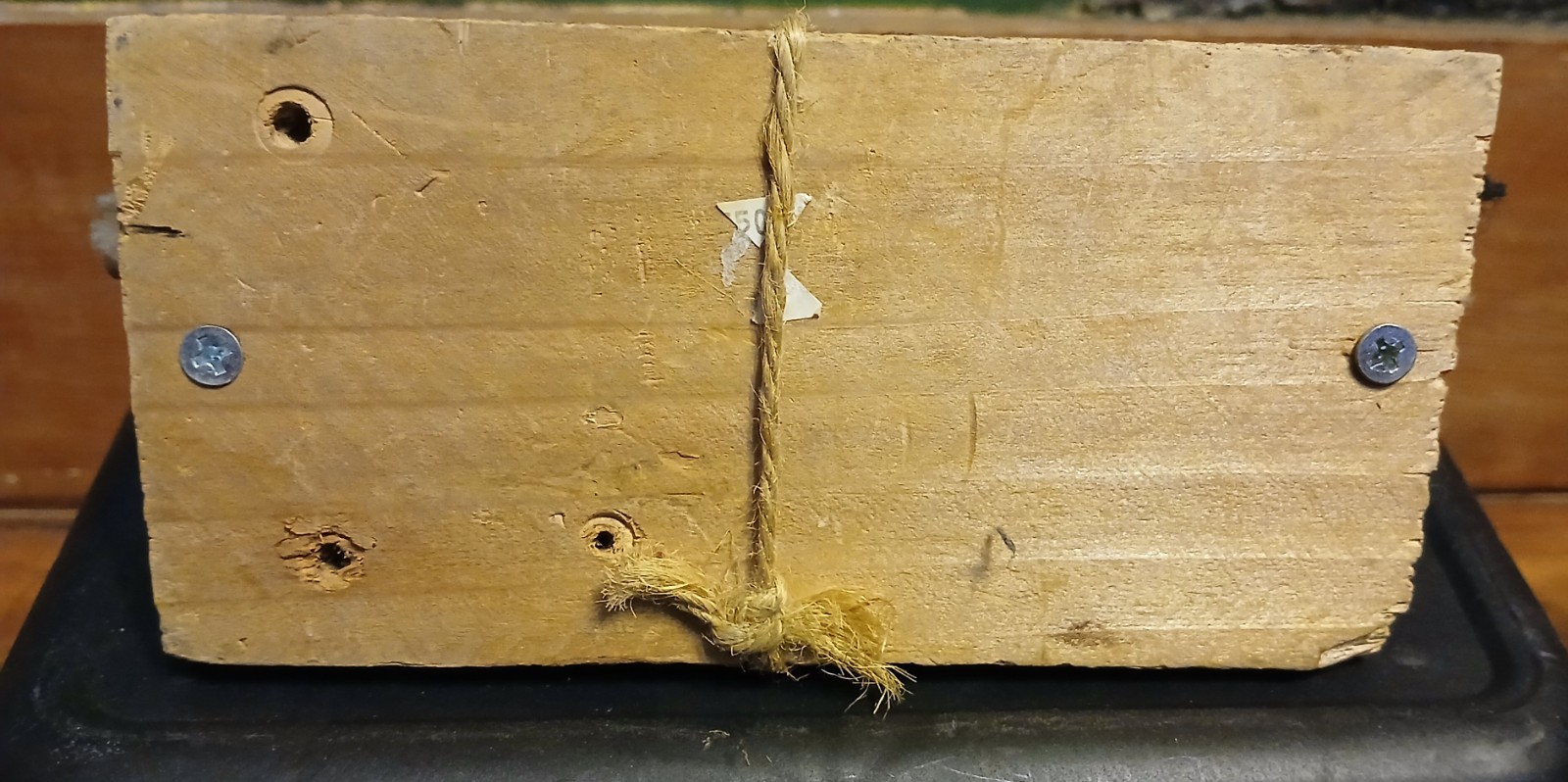 Small Weaving Loom Display