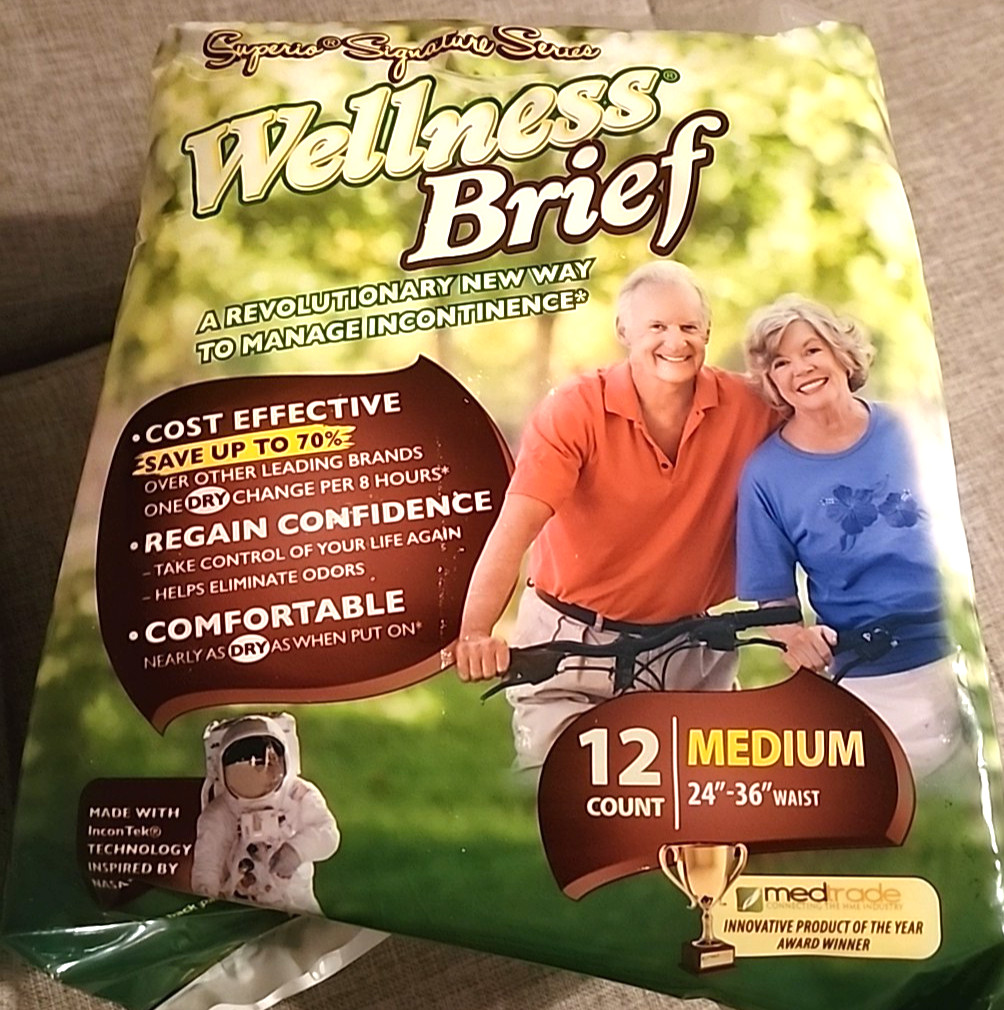 Wellness Superio Signature Series Wellness Brief Size Medium 24" - 36"