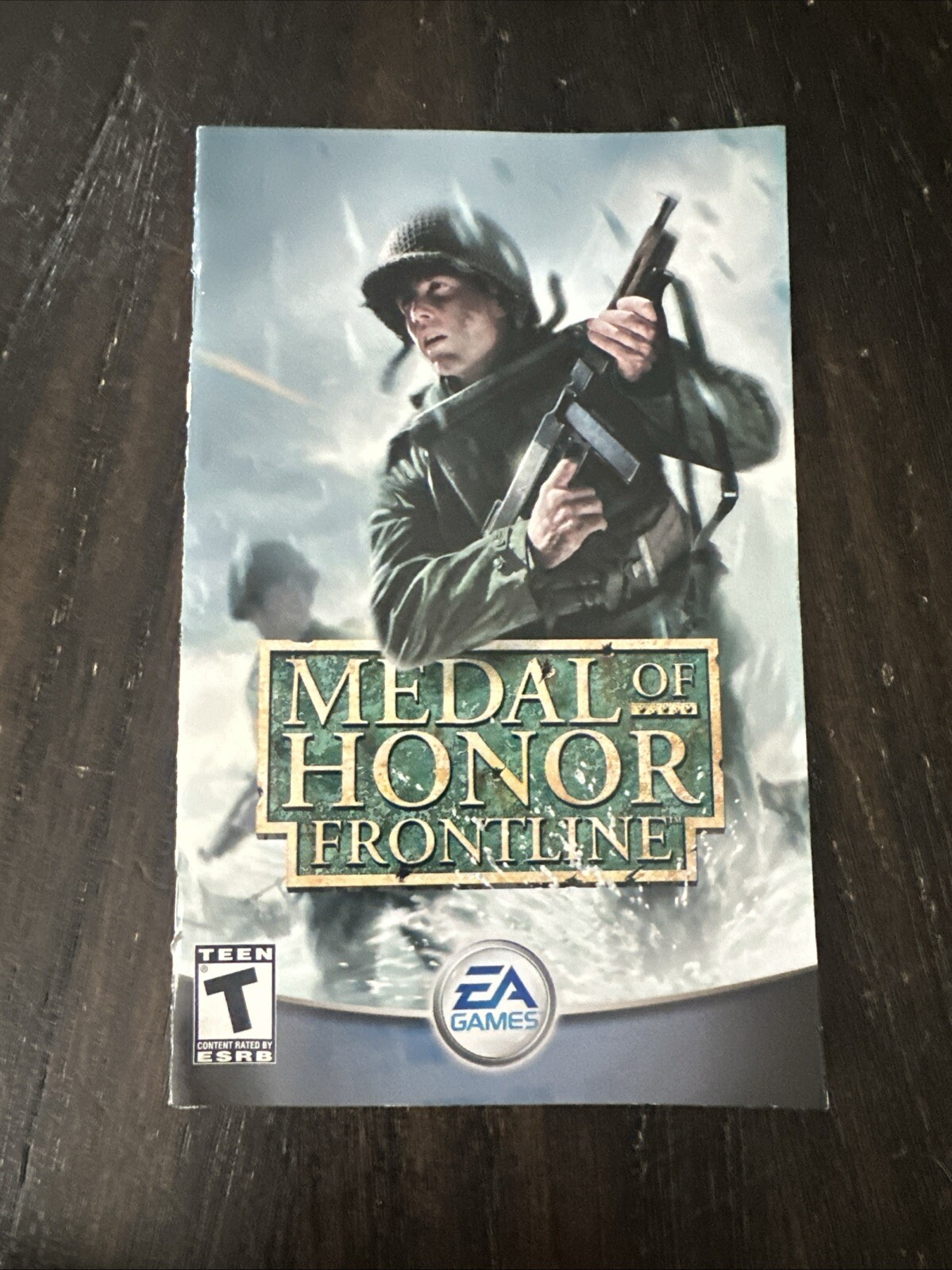 PlayStation 2 PS2 Manual Only Medal Of Honor Frontline