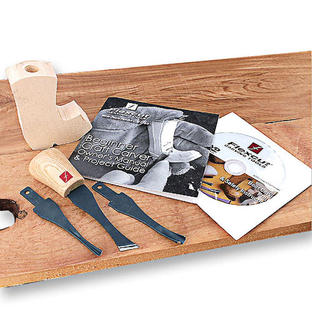 Flexcut #SK110 3-Blade Beginner Craft Carver Set