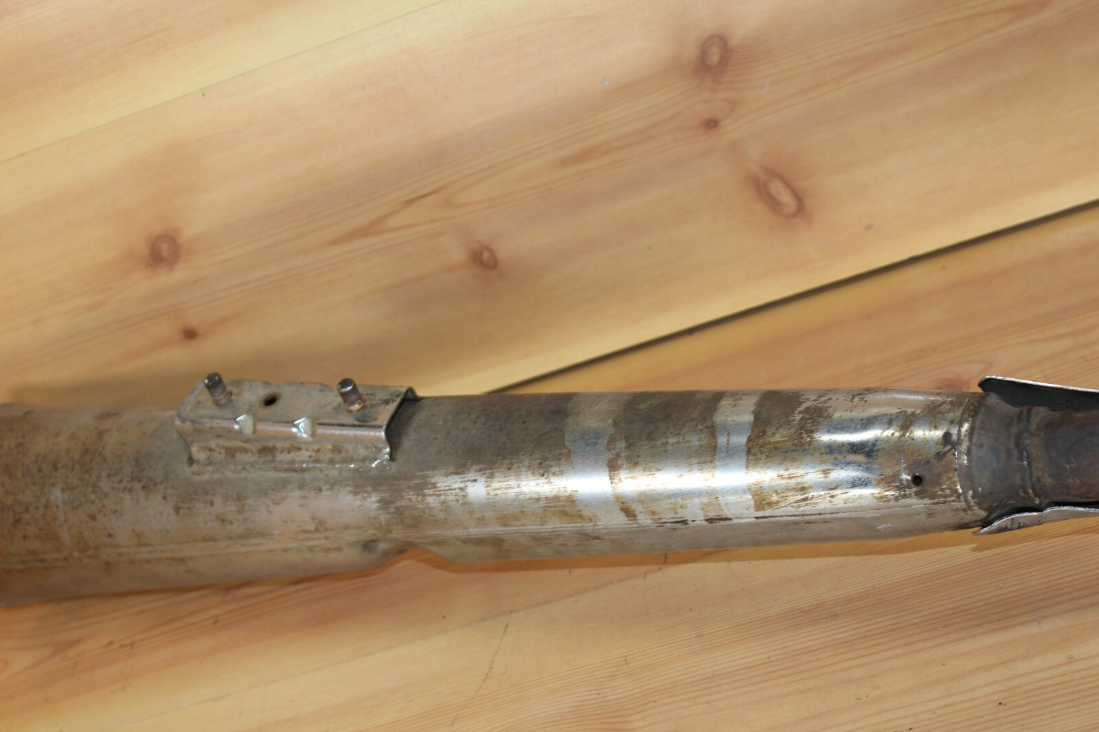 1980-1983 Kawasaki KZ750 KZ 750 LTD Left Muffler Exhaust Header Pipe 18001-1256