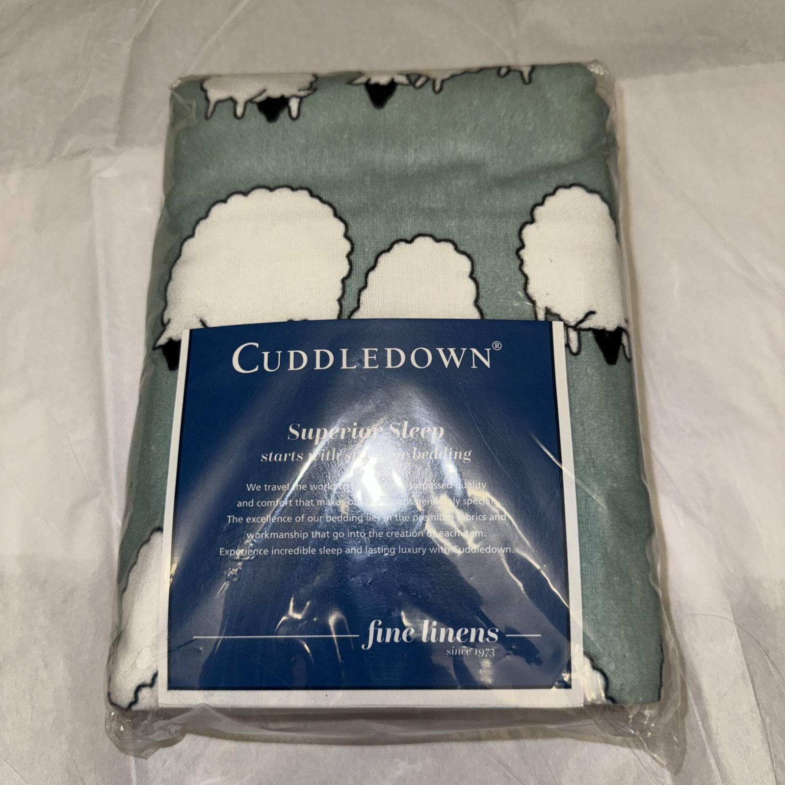 Cuddledown Flannel Pillow Case Standard Queen