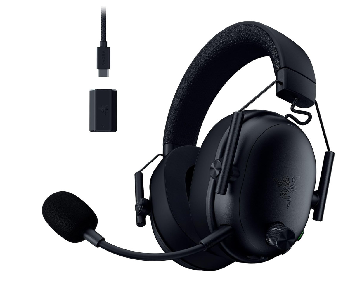 Razer BlackShark V3 Wireless Gaming Headset for PC: 50mm Drivers For PS, PC, Mac