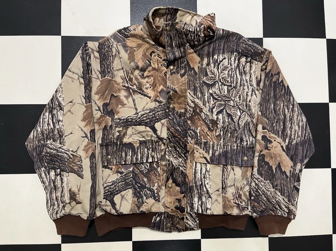 Vintage Cabela’s Super Slam Dry-Plus Camo Hunting Jacket XL Made USA