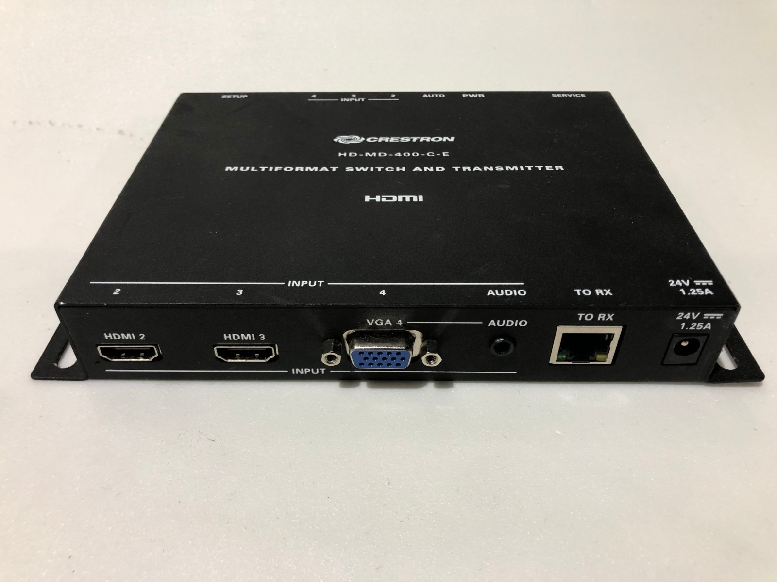 Crestron HD-MD-400-C-E Multiformat Switch And Transmitter 24V, USED - NO CABLE