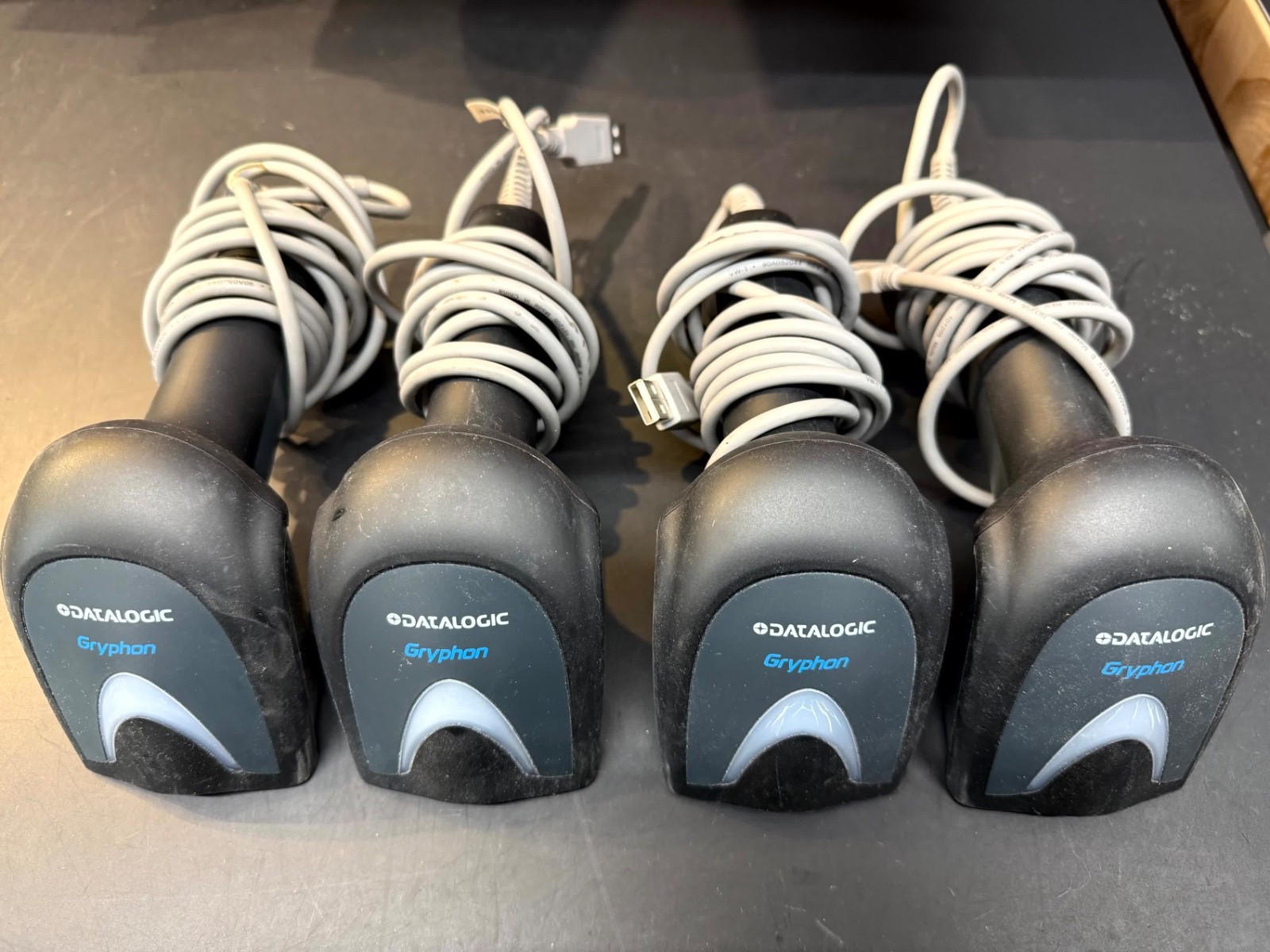 Lot of 4 Datalogic Gryphon BARCODE SCANNER gd4400 Tested, Working