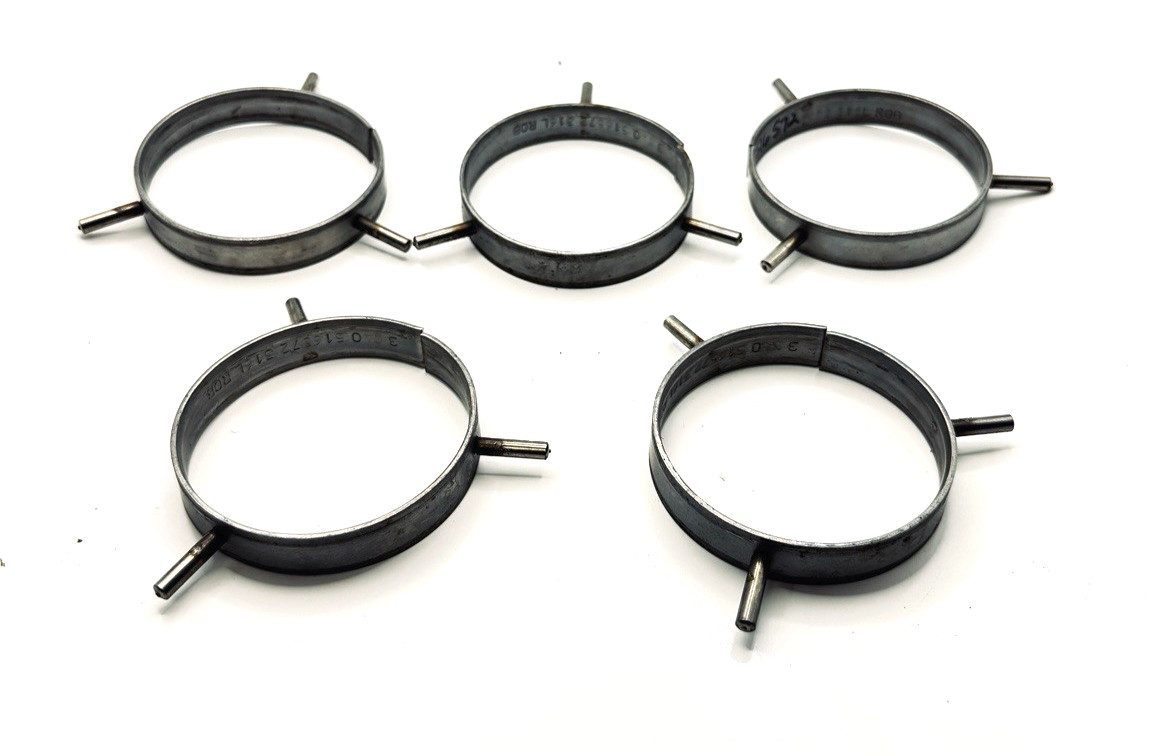 5-Pk Robvon CCC Welding Backing Ring 3" Sch 40 316L Stainless Steel 516572