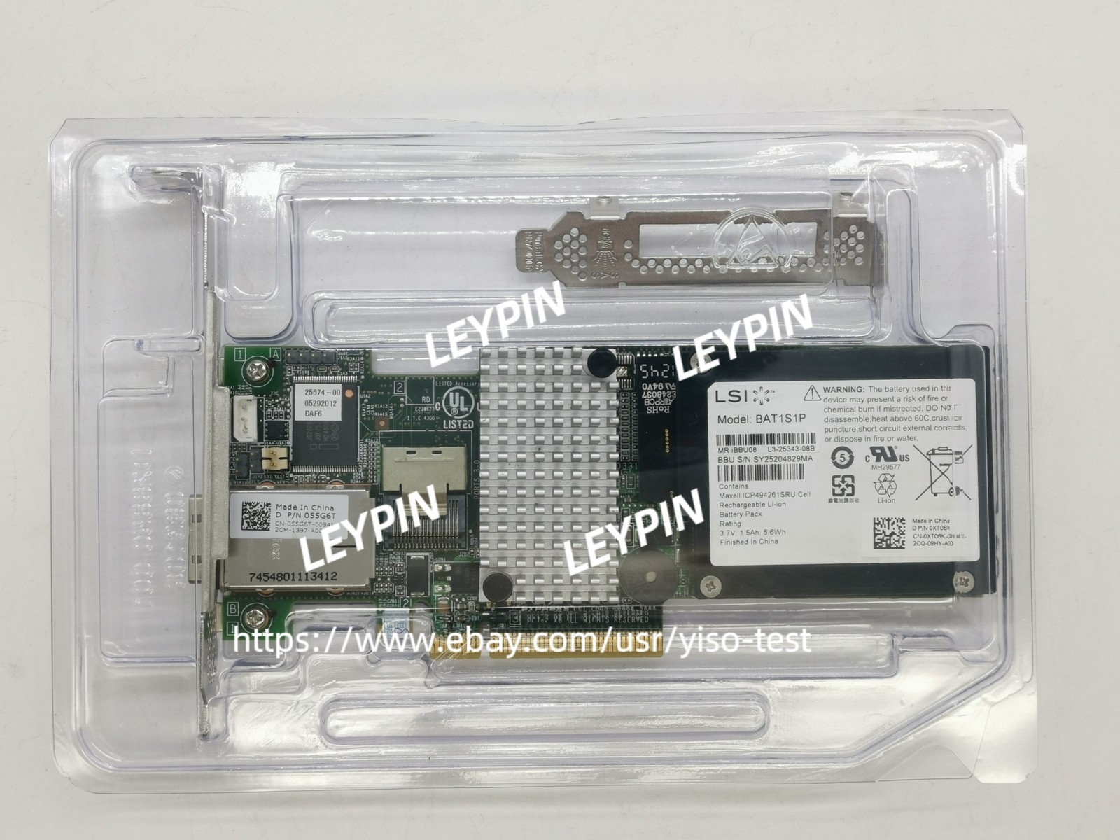 LSI/DELL 9280-4i4e 4 Int 4 Ext SAS/SATA 6G RAID Card RAID Controller w/ BBU