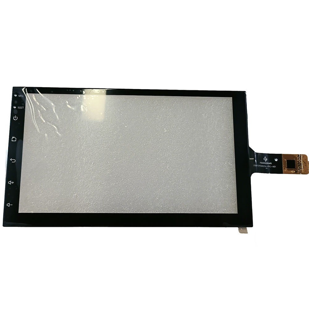 GPS Navigation Car Radio Capacitor Touch Screen Panel 6PIN 174*100 7 Inch