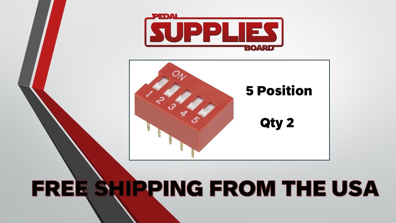 USA SELLER Red Dip Switch Multiple Varieties