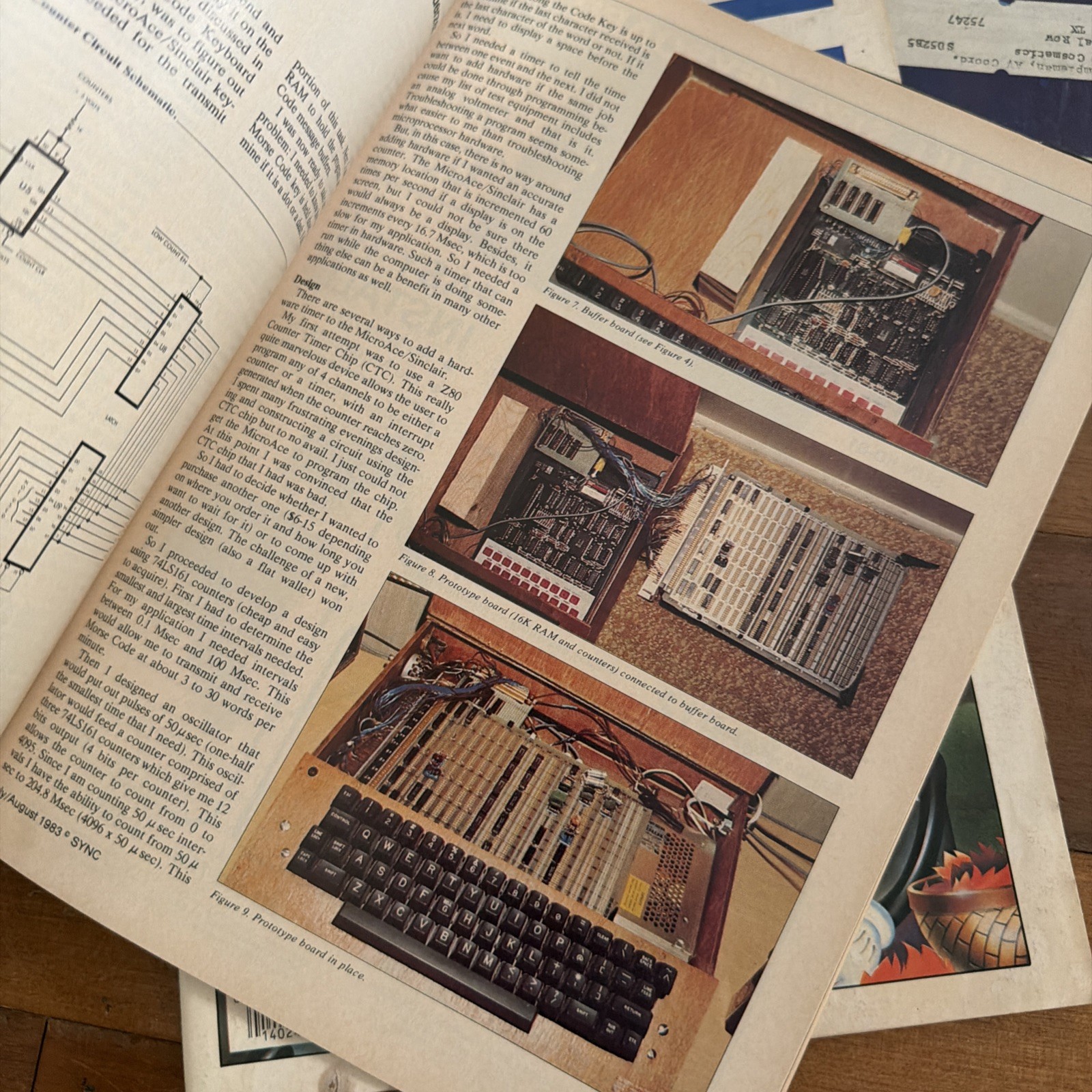 Sync Timex Sinclair Computer Magazine 1983 1984 PC Machine Language Chaining Bit
