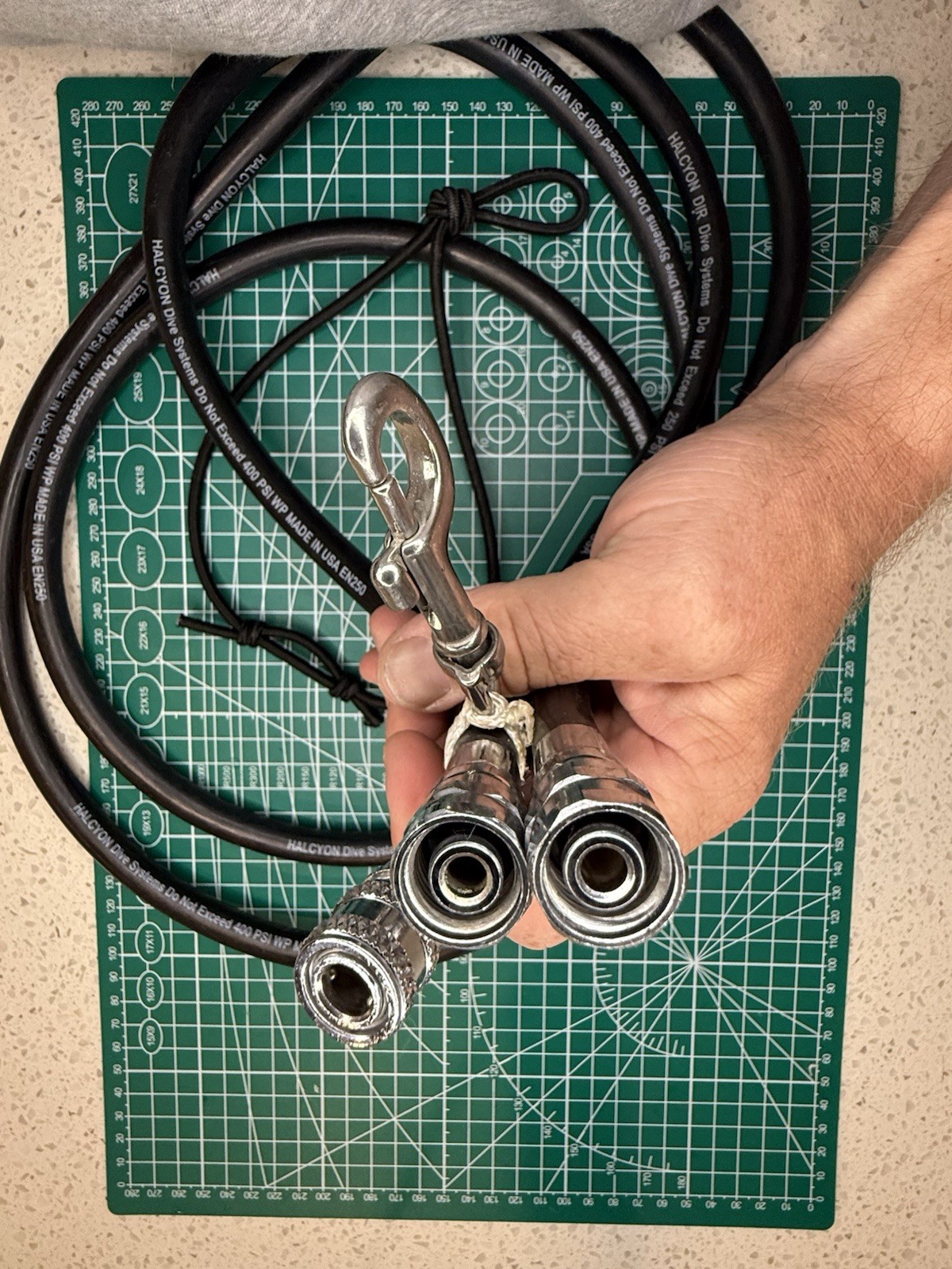 Halcyon Single Cylinder Long Hose Kit