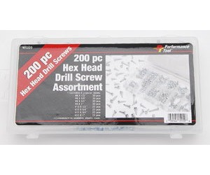 W5220 Hex Head Drill Screw Assortment