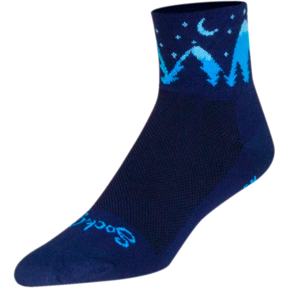 SockGuy Midnight 3" Classic Socks Small/Medium