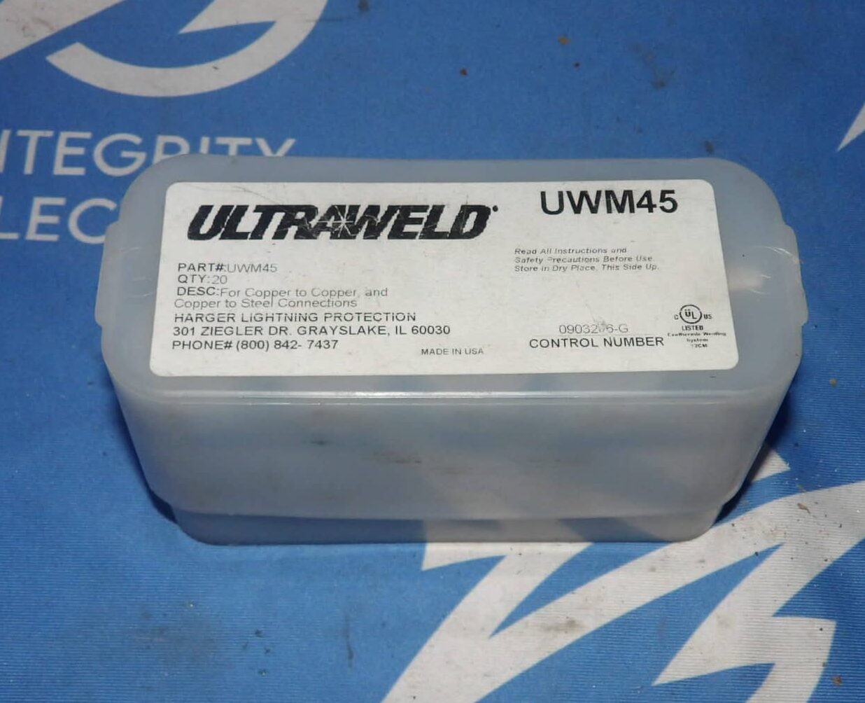 Lot of 18 NEW Ultraweld UWM45 Copper to Copper/Steel Connection Weld Material