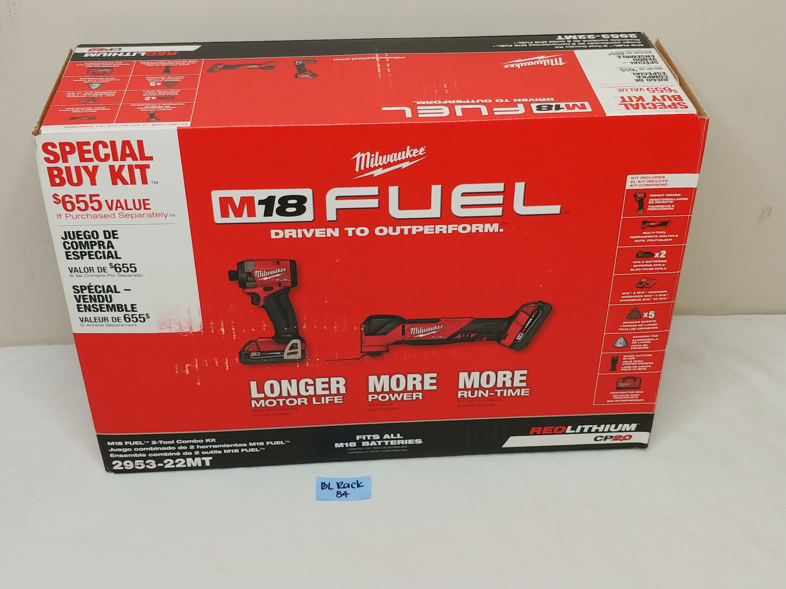 Milwaukee 2953-22MT M18 Fuel 2-Tool Combo Kit