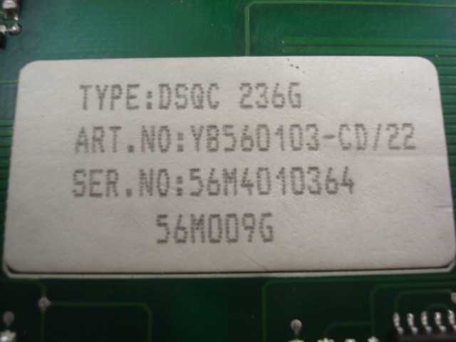 USED ABB DSQC 236G Drive Unit YB560103-CD/22