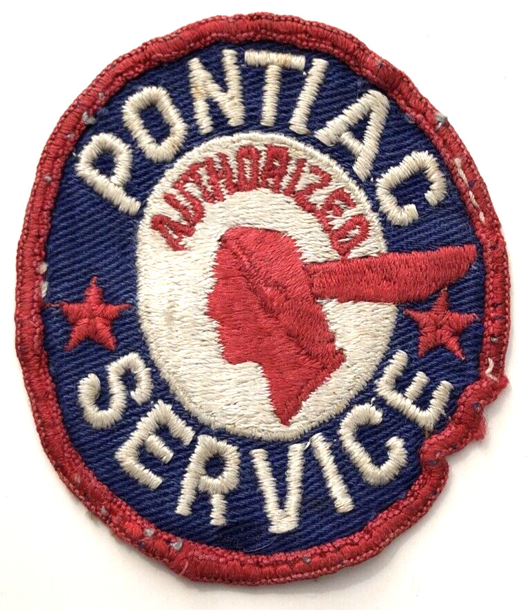 VTG Pontiac Authorized Service Car Auto Truck Advertising patch