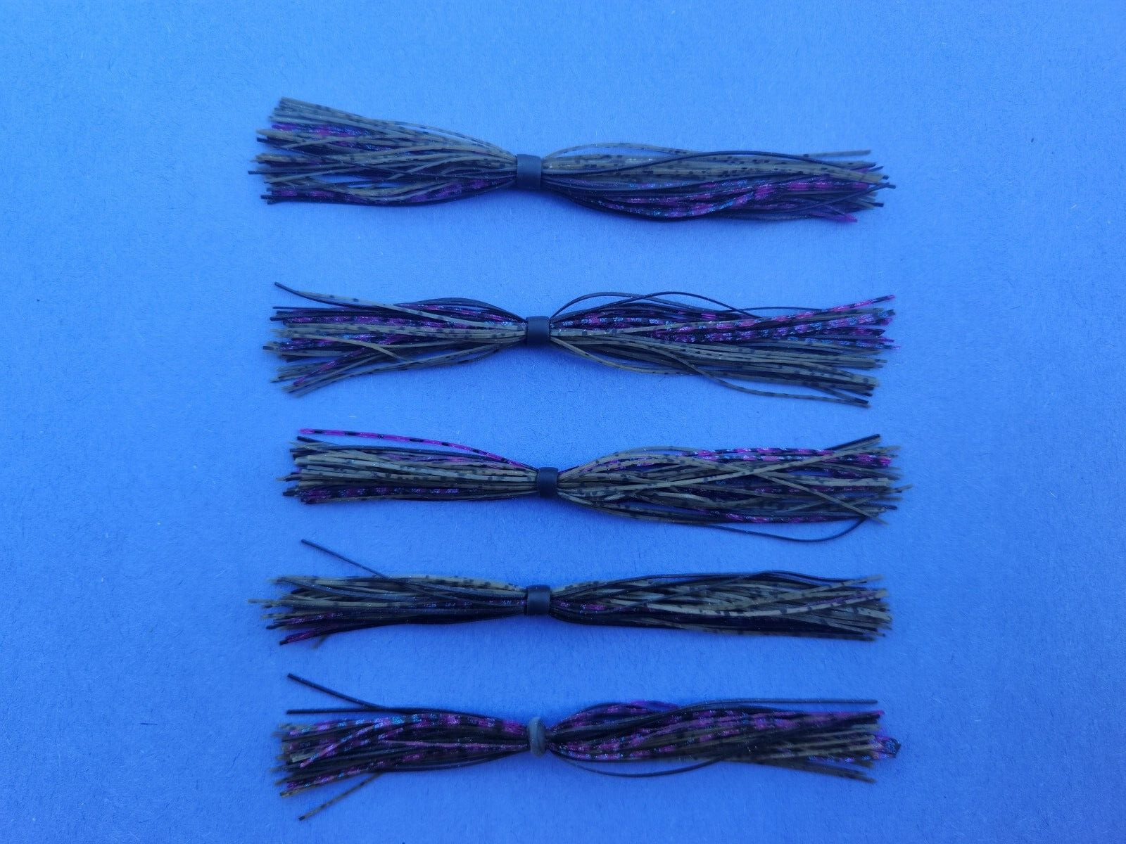 5 silicone Skirt- Alabama Crawfish- Lure Spinnerbait Buzz jig Bass Tackle