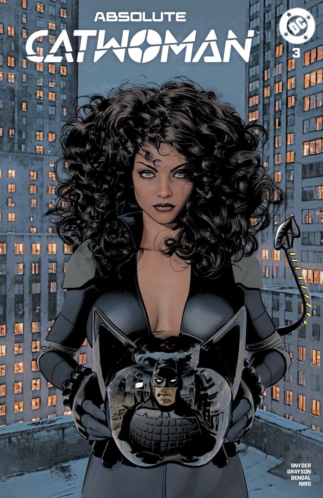 🔥 ABSOLUTE CATWOMAN #3 MIKE MAYHEW 616 COMICS Trade Dress Variant A LTD 3000
