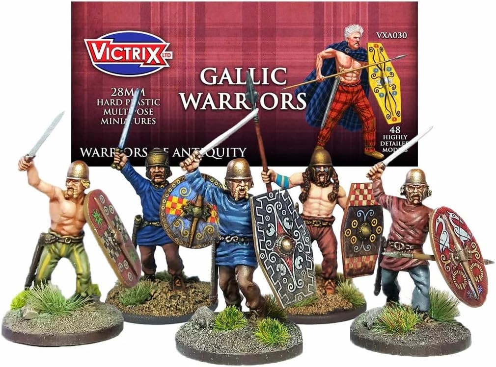 Victrix Miniatures Ancients - Unarmoured Gallic Warriors