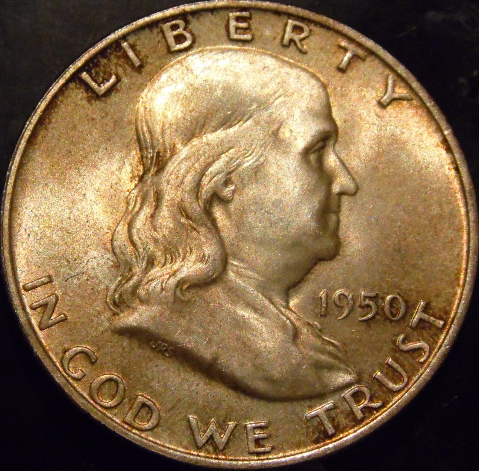1950-D Franklin Half Dollar Gem BU Uncirculated