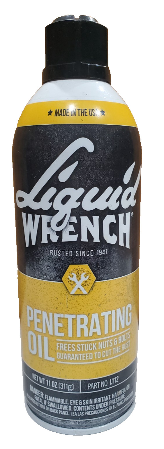 Liquid Wrench L112 Aerosol Penetrating Oil Frees Stuck Nuts Bolts & Locks 11 oz