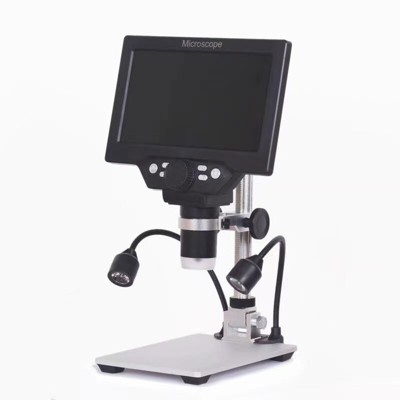 G1200D 12MP 1-1200X HD Digital Microscope Camera Built-in Battery & 7" Screen