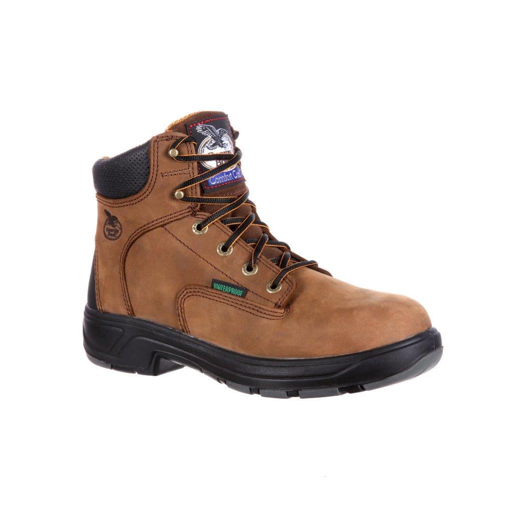 GEORGIA  MENS FLXpoint WATERPROOF  SOFT TOE WORK BOOT G6544 M/W 7-13 NEW NIB