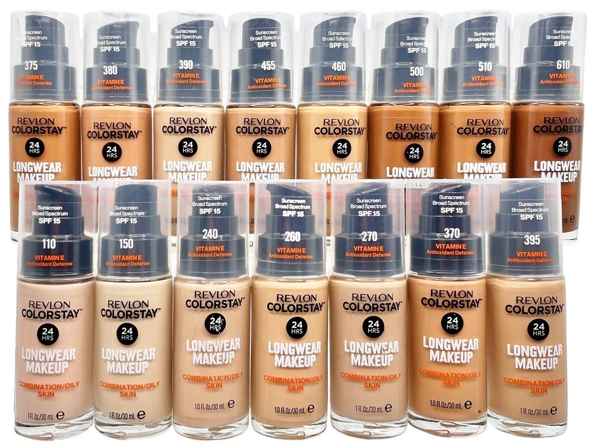 CHOICE of Revlon ColorStay Longwear Foundation Combo/Oily Full 24 Hour SPF 15