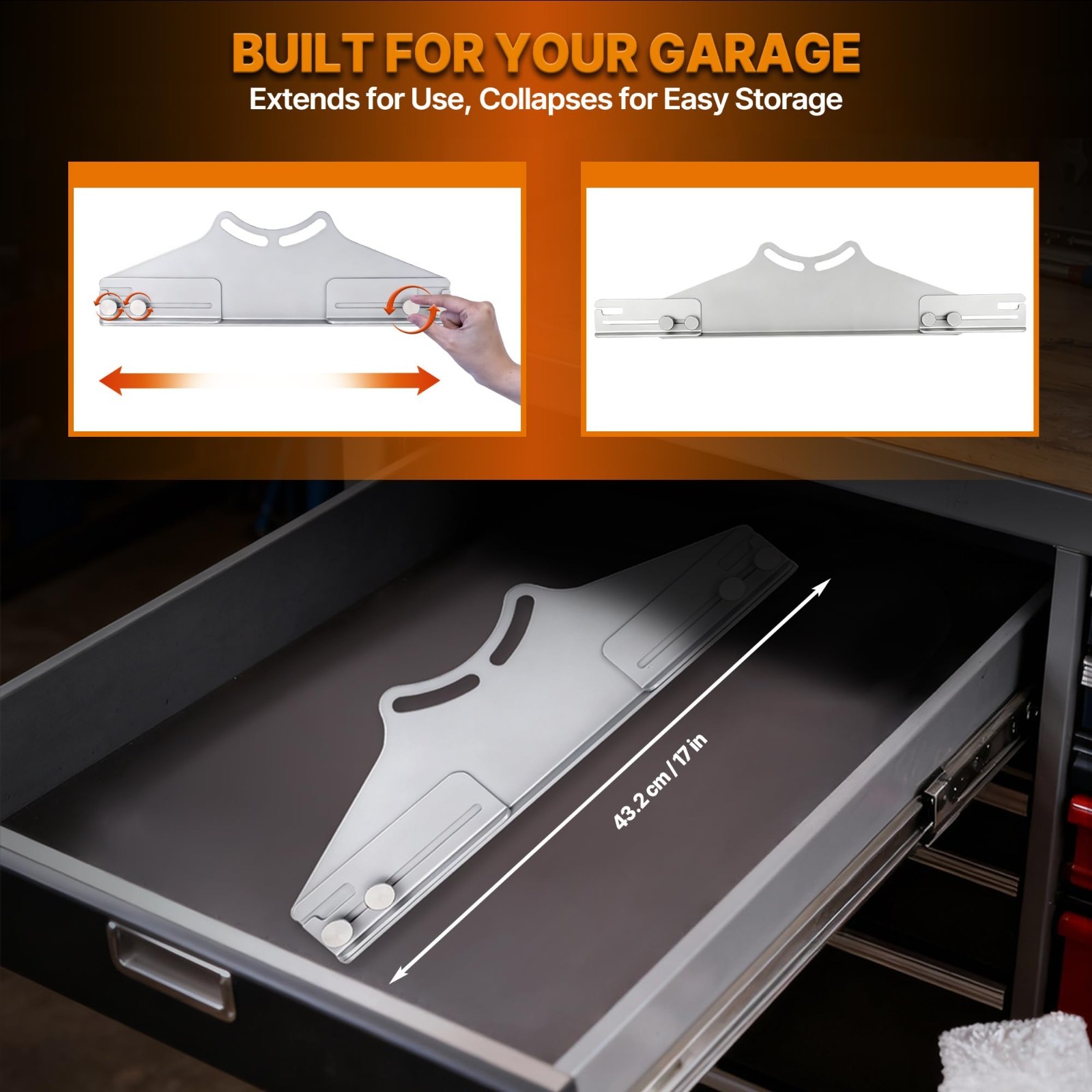 Toe Alignment Tool with 2 Tape Measures & Digital Angle Finder - Accurate Wheel