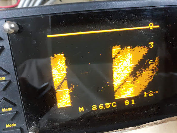 vintage Interphase Sportsman Mini Video Fish depth Finder Tested