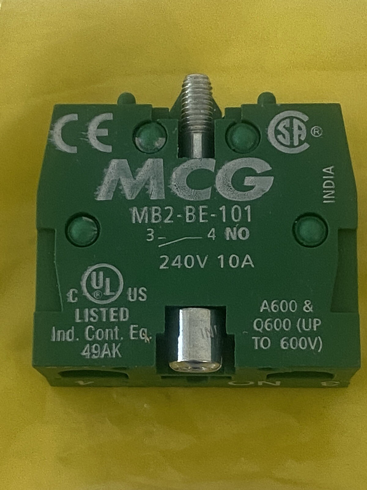 MCG CONTACT BLOCK MB2 BE101 NNB