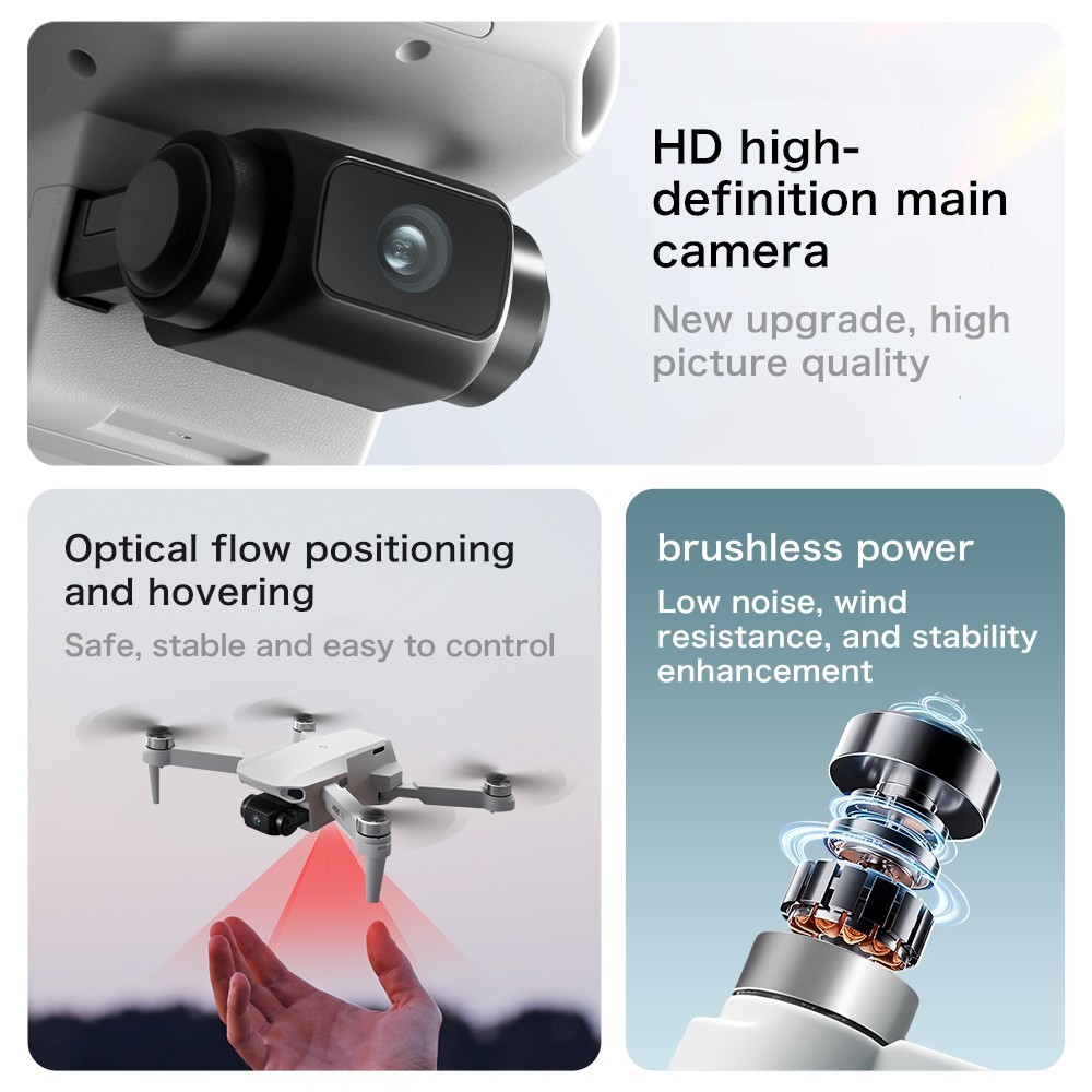 XT1 Foldable RC Drone with Camera , 2.4G, Headless Mode, One Key Take Off/Lan
