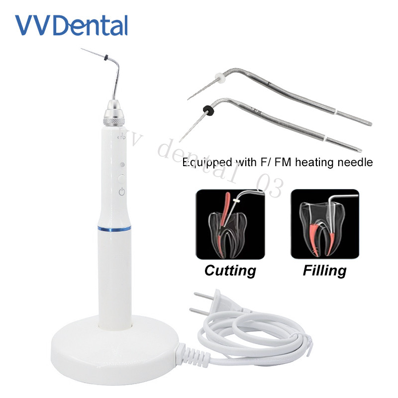 Dental Cordless Gutta Percha Obturation Pen Root Canal Filling System +2 Tips
