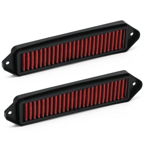 Cabin Air Cowl Filters Compatible with B-MW E chassis E82 E88 E90 E91 E92 red