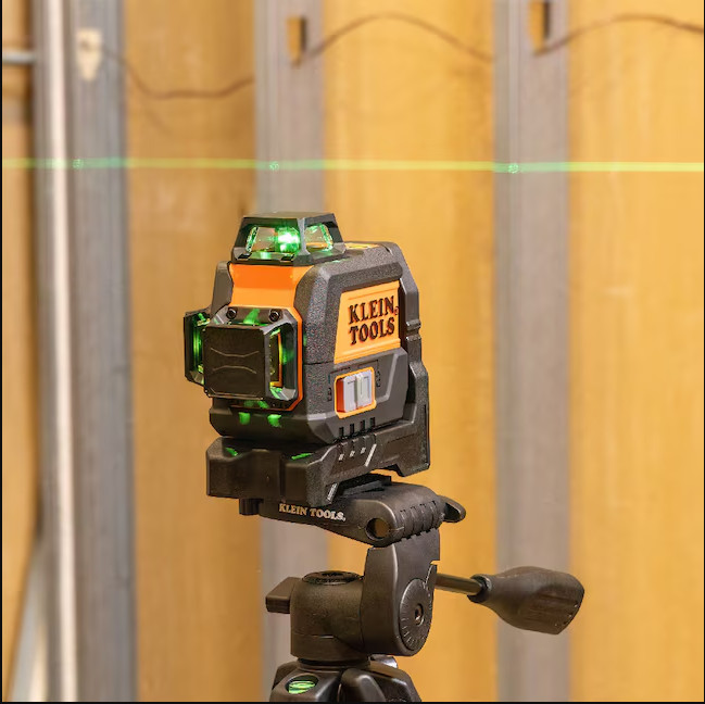 Klein Tools Compact Green Laser Level – Self-Leveling Planar Laser Tool