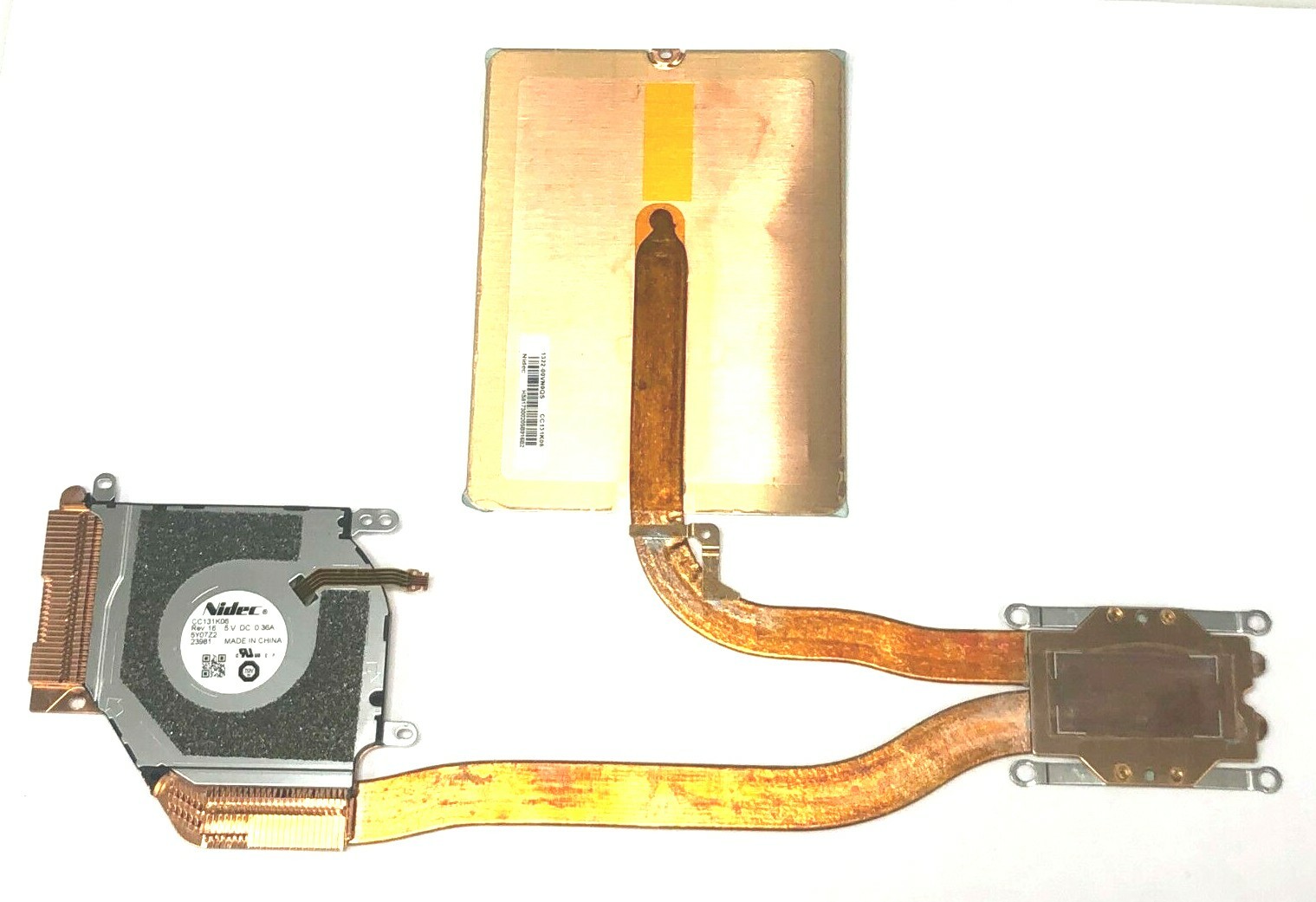 Microsoft Surface Pro 4 Tablet Heat Sink Fan Assembly 1322-00VN0QS Nidec - Parts
