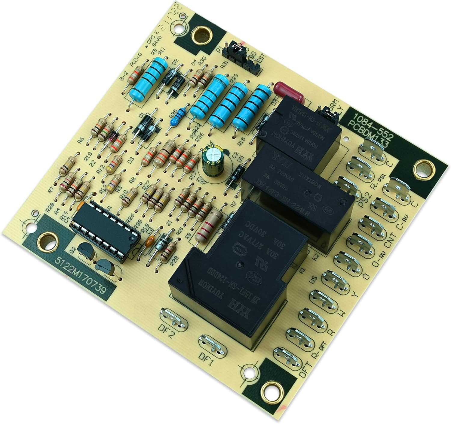 Upgrade PCBDM133S Defrost Control Board 1084-552 Replacement for Goodman and Ama