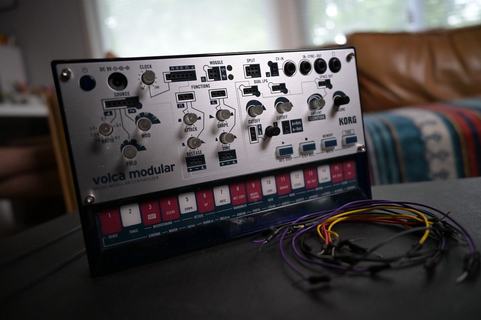 Korg Volca Modular Micro Semi-Modular Analog Synthesizer Synth Excellent Working