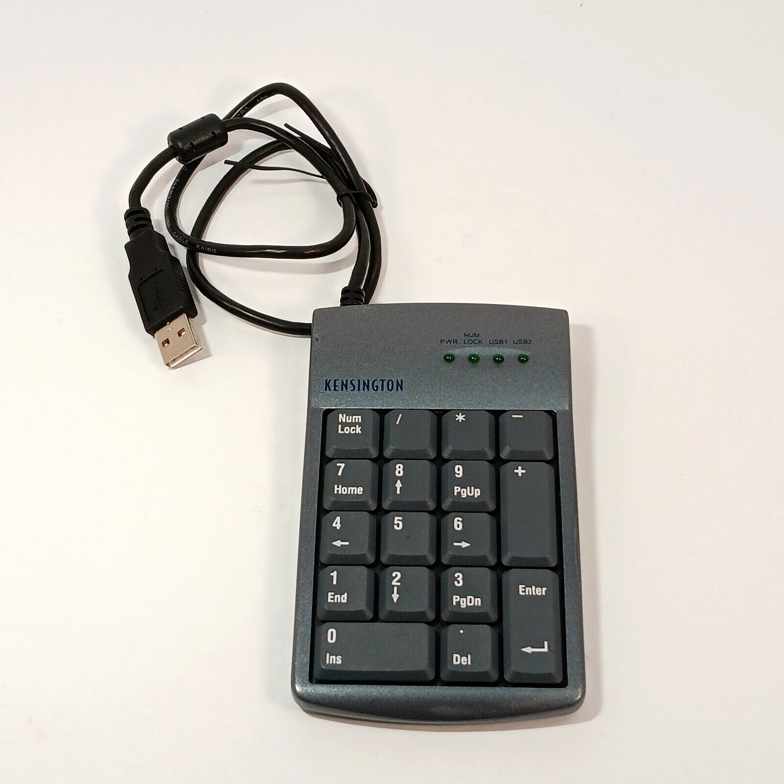 KENSINGTON Pocket Numeric Keypad - Model 33006 - USB ports, Good Condition